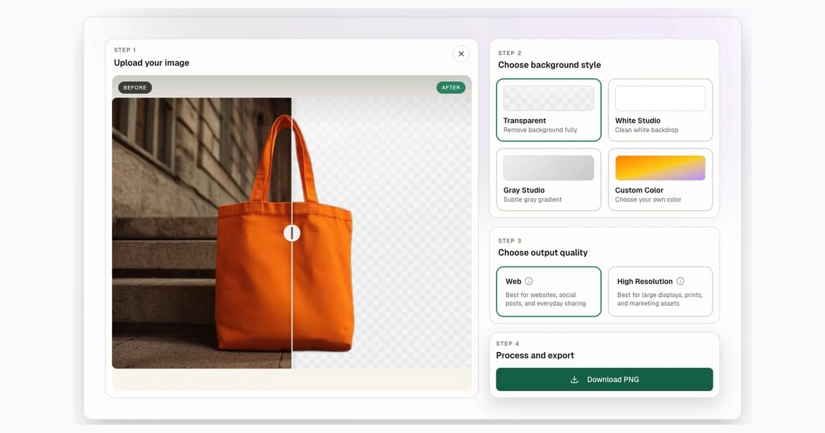 How to Remove Backgrounds From Product Photos