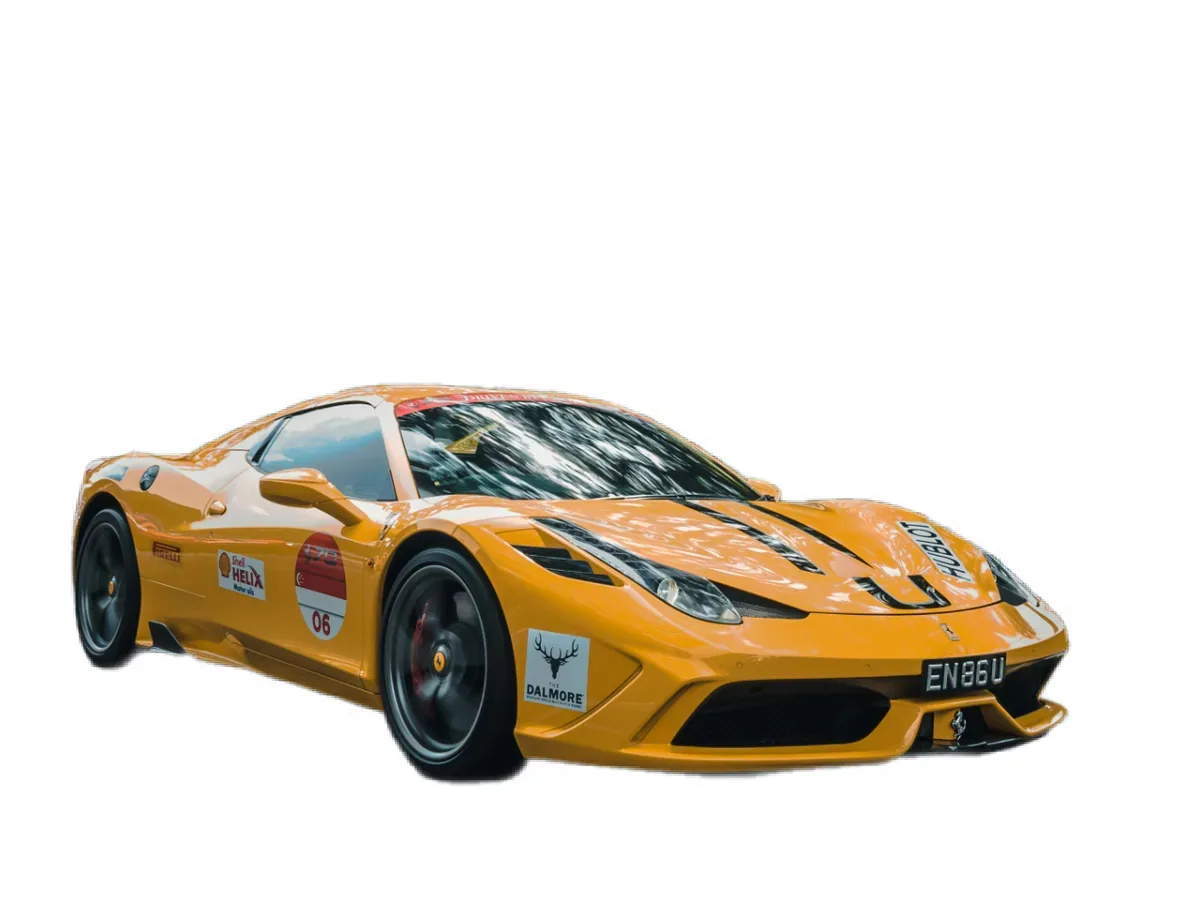 Bazaart car background removal result