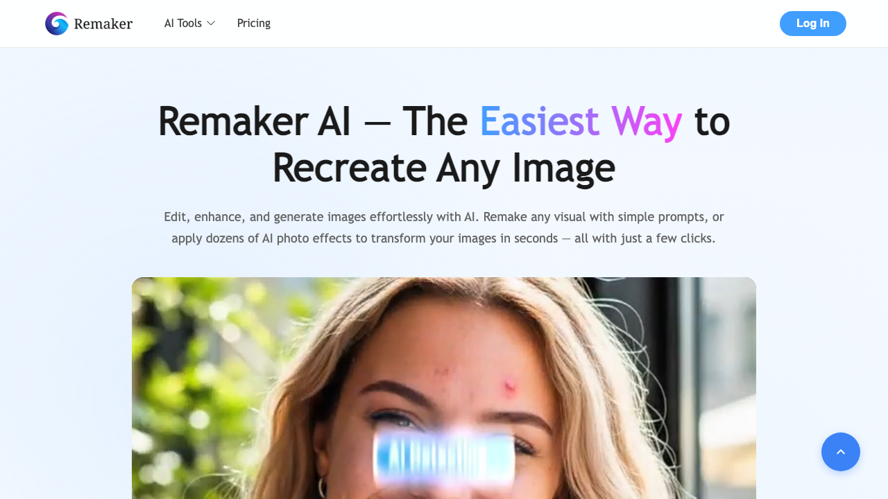 Remaker homepage